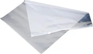 100pcs Garment Bags Transparent Zipper Pouch for Shirt Packaging Clothing Bag Zipper Clothes