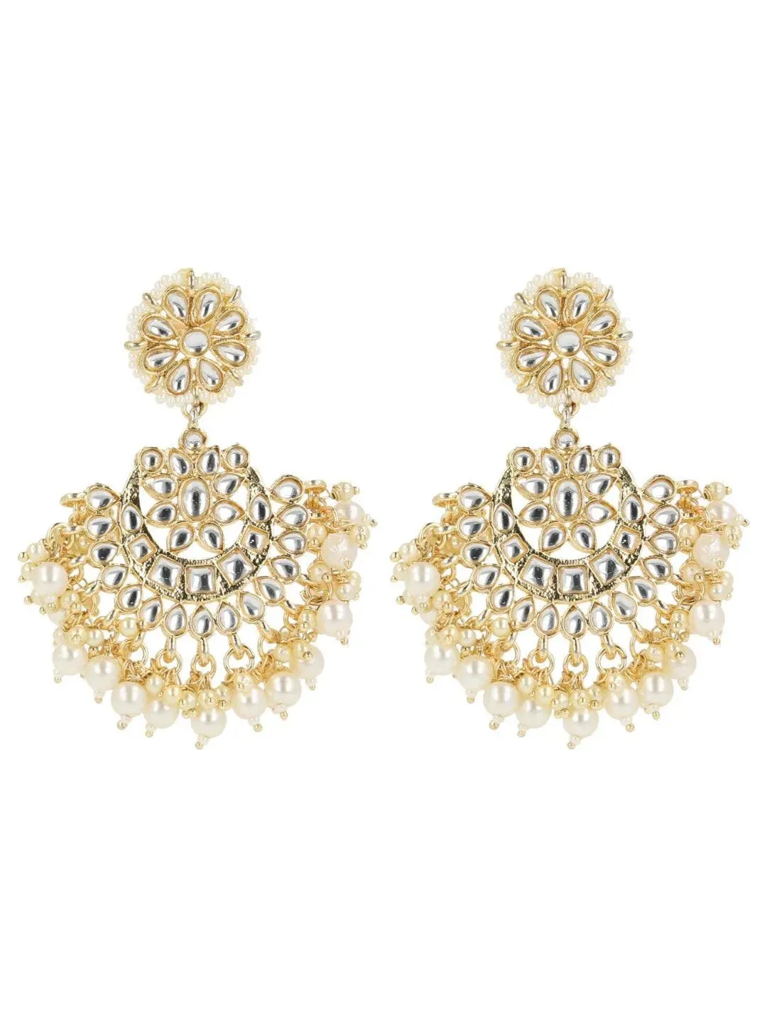 Aimee Barua In Classic Chandbali Earrings