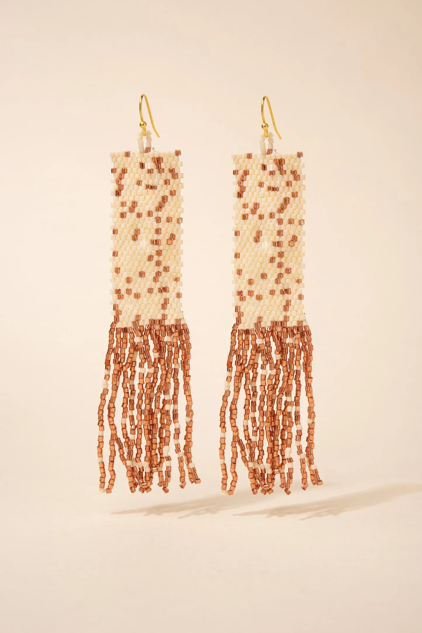 Aiyana Beaded Tassel Earrings