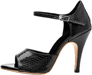 AOQUNFS Women's Latin Dance Shoes Open Toe Ballroom Salsa Tango Dance Performance Shoes