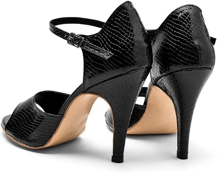 AOQUNFS Women's Latin Dance Shoes Open Toe Ballroom Salsa Tango Dance Performance Shoes