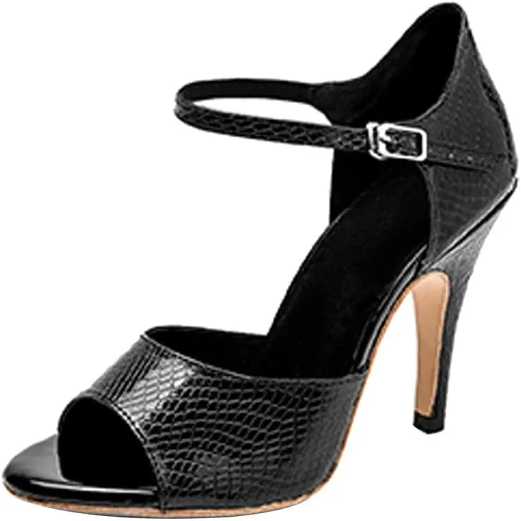 AOQUNFS Women's Latin Dance Shoes Open Toe Ballroom Salsa Tango Dance Performance Shoes
