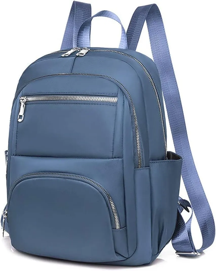 Backpacks Female Backpacks Ladies School Bags Multifunction Women Laptop Backpack Casual Business Backpack (Color : Rojo)