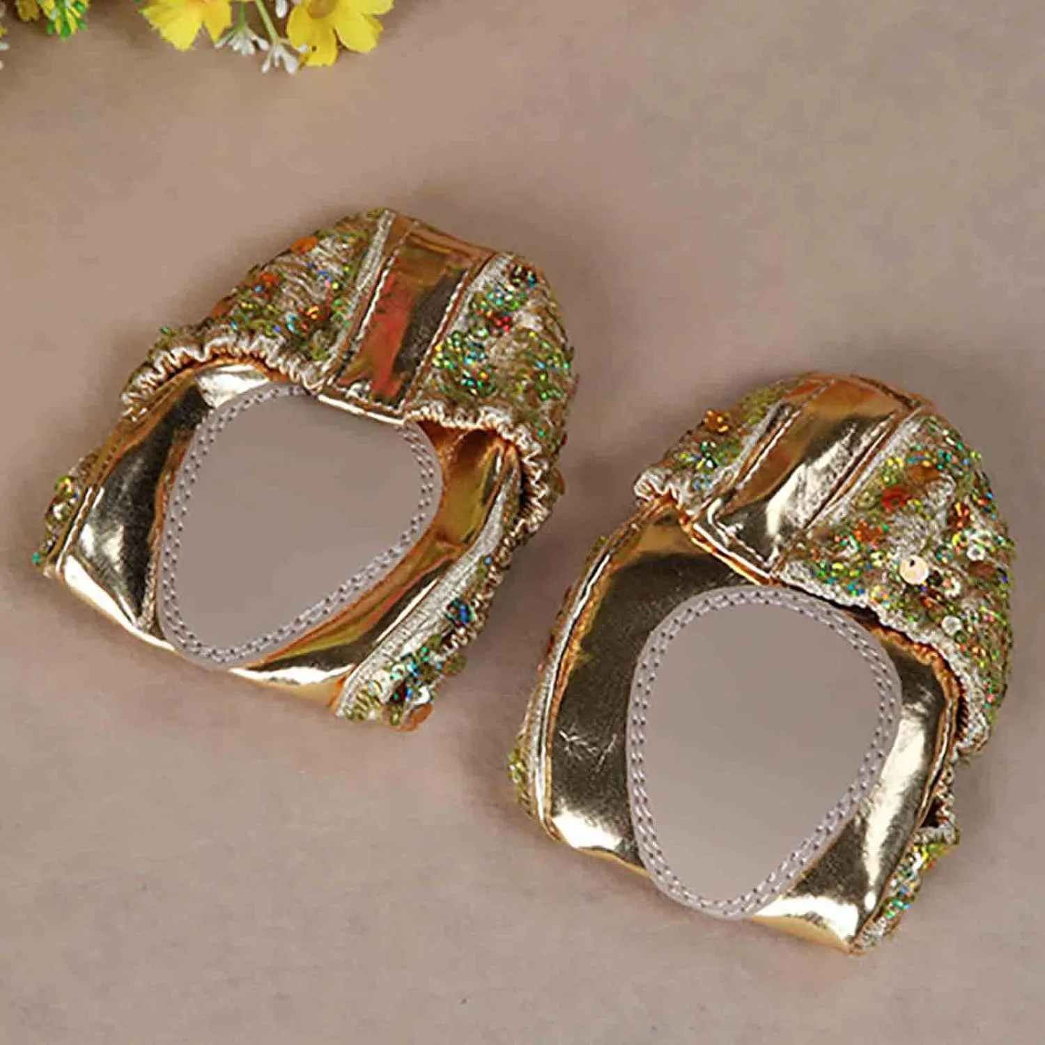 Ballet Belly Slippers Dance Shoes Split-Sole Gymnastics Yoga Shoes Womens Ballroom Dancing Shoes