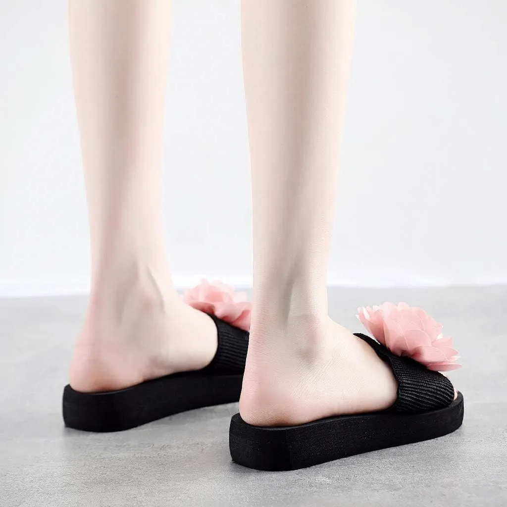 Beach Sandals for Woman Comfortable Slip on Walking Thong Sandals Women's Flat Sandal Comfy Sandal for Women