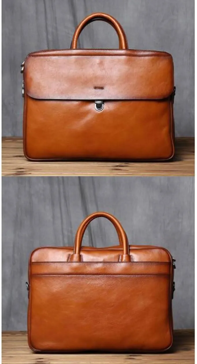 Business Briefcases Mens Messenger Shoulder Bags Handbags Genuine Leather Laptop Bags Crossbody Bags Computers Bags