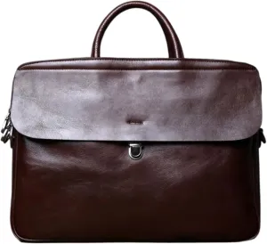 Business Briefcases Mens Messenger Shoulder Bags Handbags Genuine Leather Laptop Bags Crossbody Bags Computers Bags