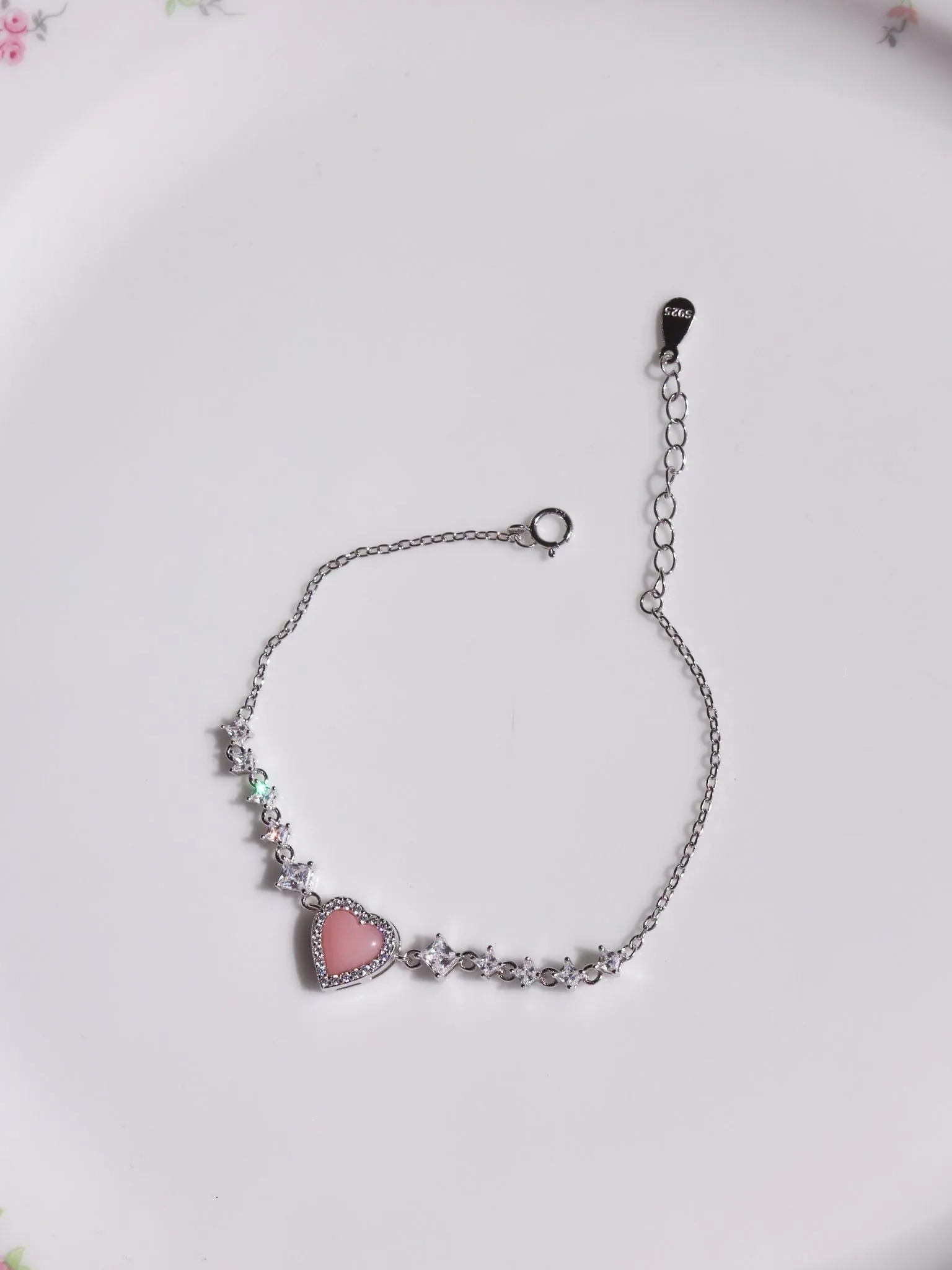 Cupid Love Bracelet, 925 Sterling Silver