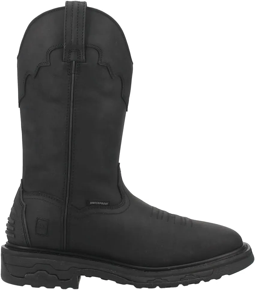 Dan Post Mens Blayde Waterproof Steel Toe Work Safety Shoes Casual - Black - Size 7 D