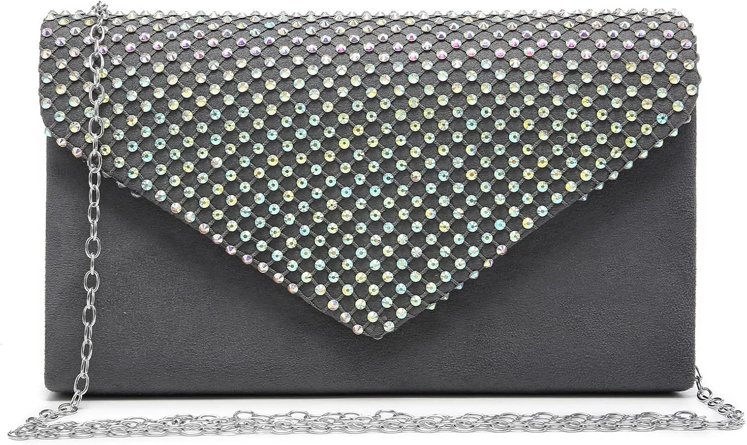 Dasein Women Sparkle Rhinestone Evening Purses Clutch Bags for Prom Cocktail Party Wedding Engagement