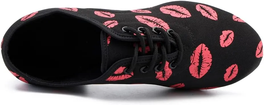 DKZSYIM Men and Women's Boost Dance Sneaker Modern Jazz Ballroom Performance Dance-Sneakers Sports Shoes,Model WZSP-NJB