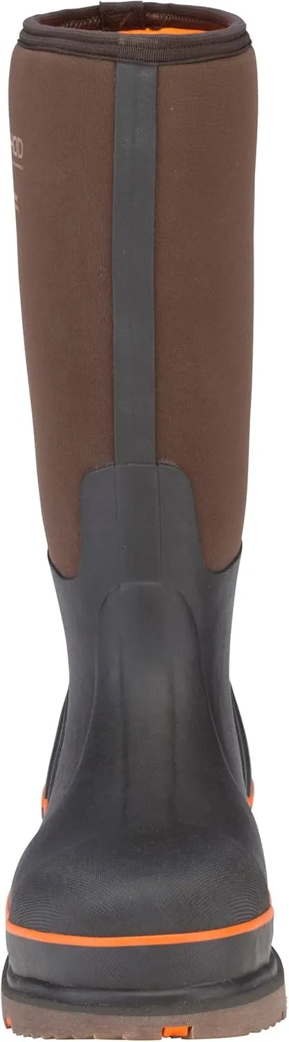 Dryshod Mens Wixit Cool-Clad Waterproof Steel Toe Work Safety Boots- Brown