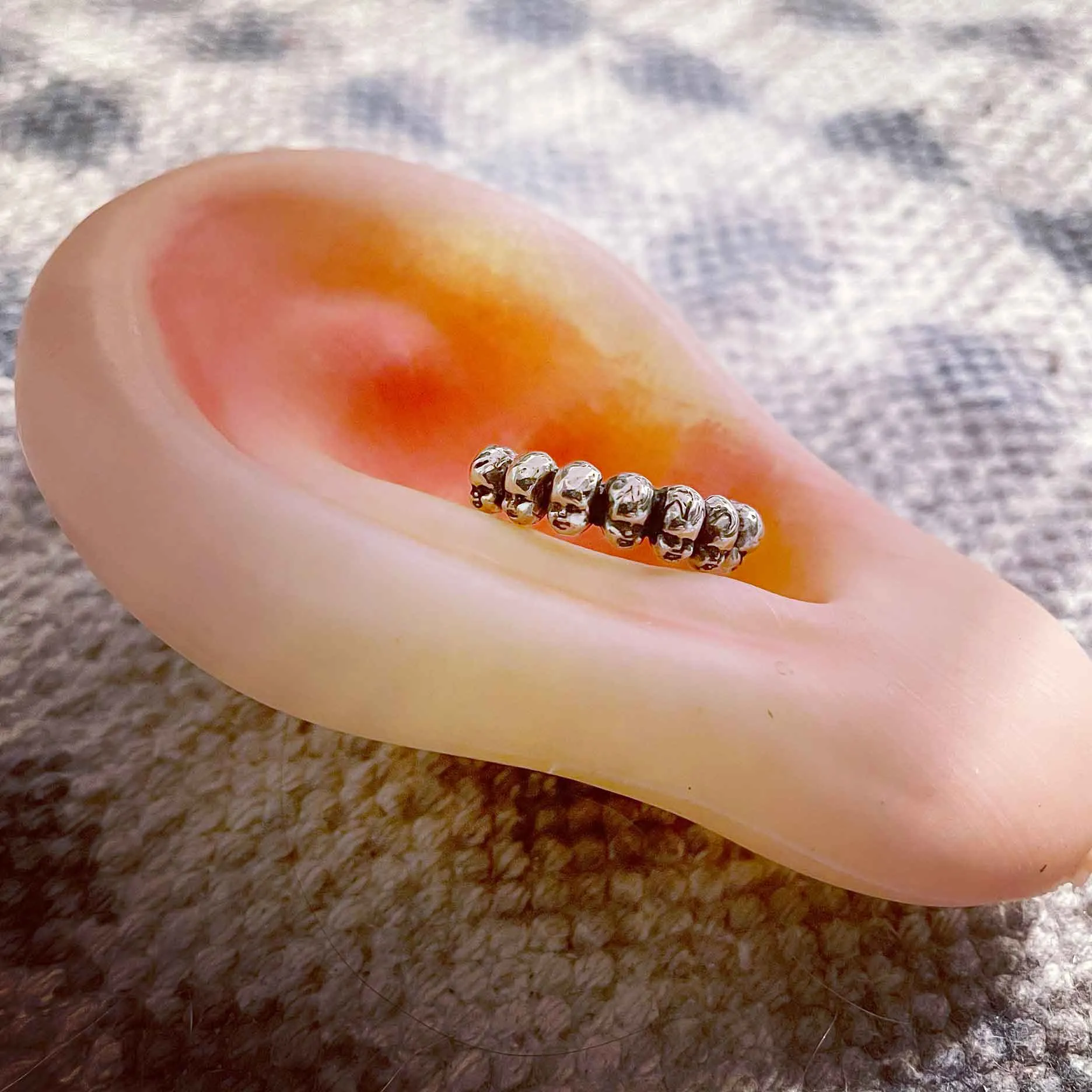 Eternity of Baby Doll  Heads Ring