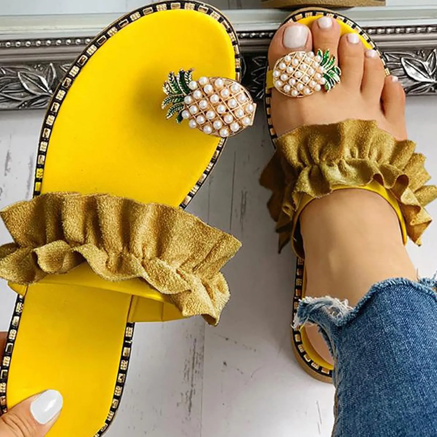 Flip Flops Women Comfortable Summer Beach Thong Sandals Water Sandal for Women Womens Sandal Comfortable
