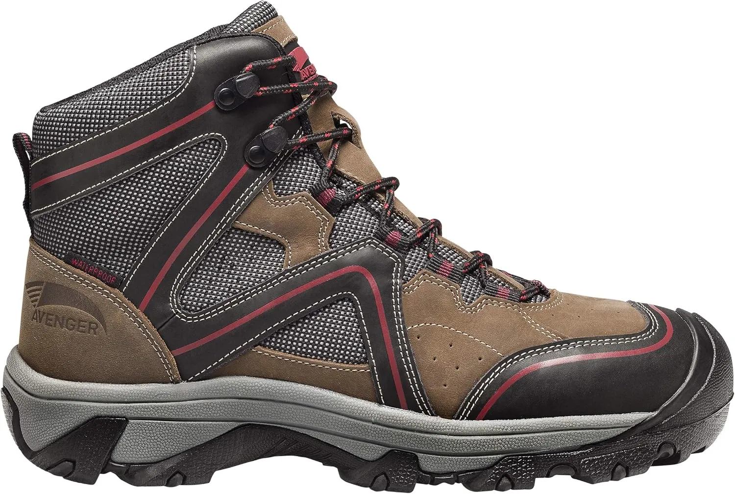 FSI FOOTWEAR SPECIALTIES INTERNATIONAL Men's 7711 Crosscut 6" Steel Toe Puncture Resistant Work Boots
