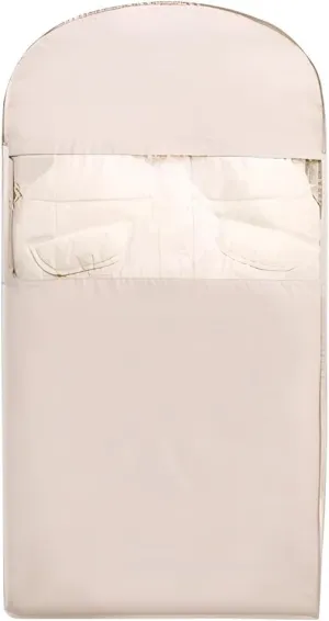 Garment Bags for Hanging Clothes, Space Saving Hanging Garment Bag with Self Compression Zipper, Cover Clothes Bags For Down Coat, for Closet Storage