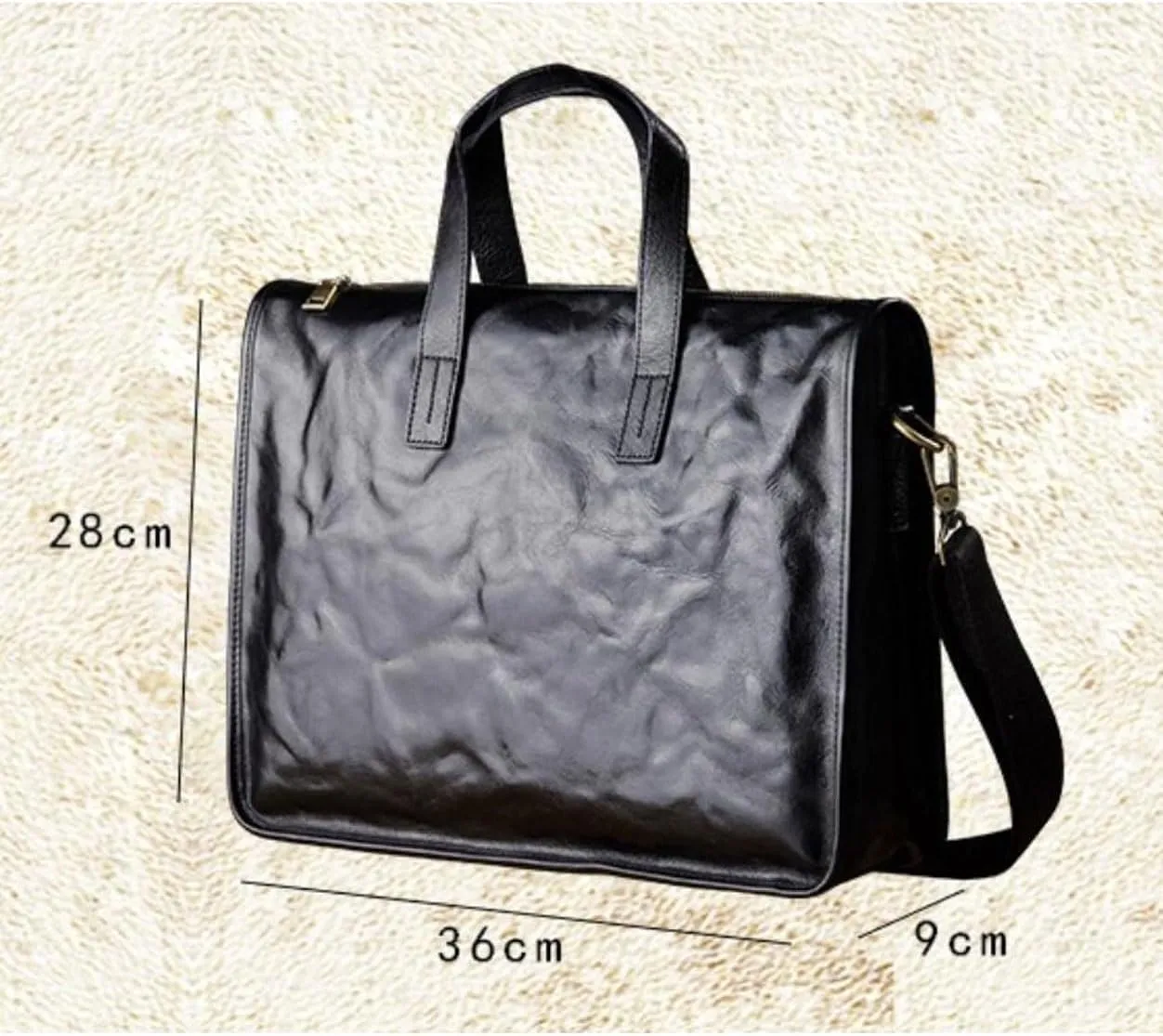 Genuine Leather Laptop Bags Handbags Mens Briefcases Luggage Travel Bags Messenger Shoulder Bags Computers Bags