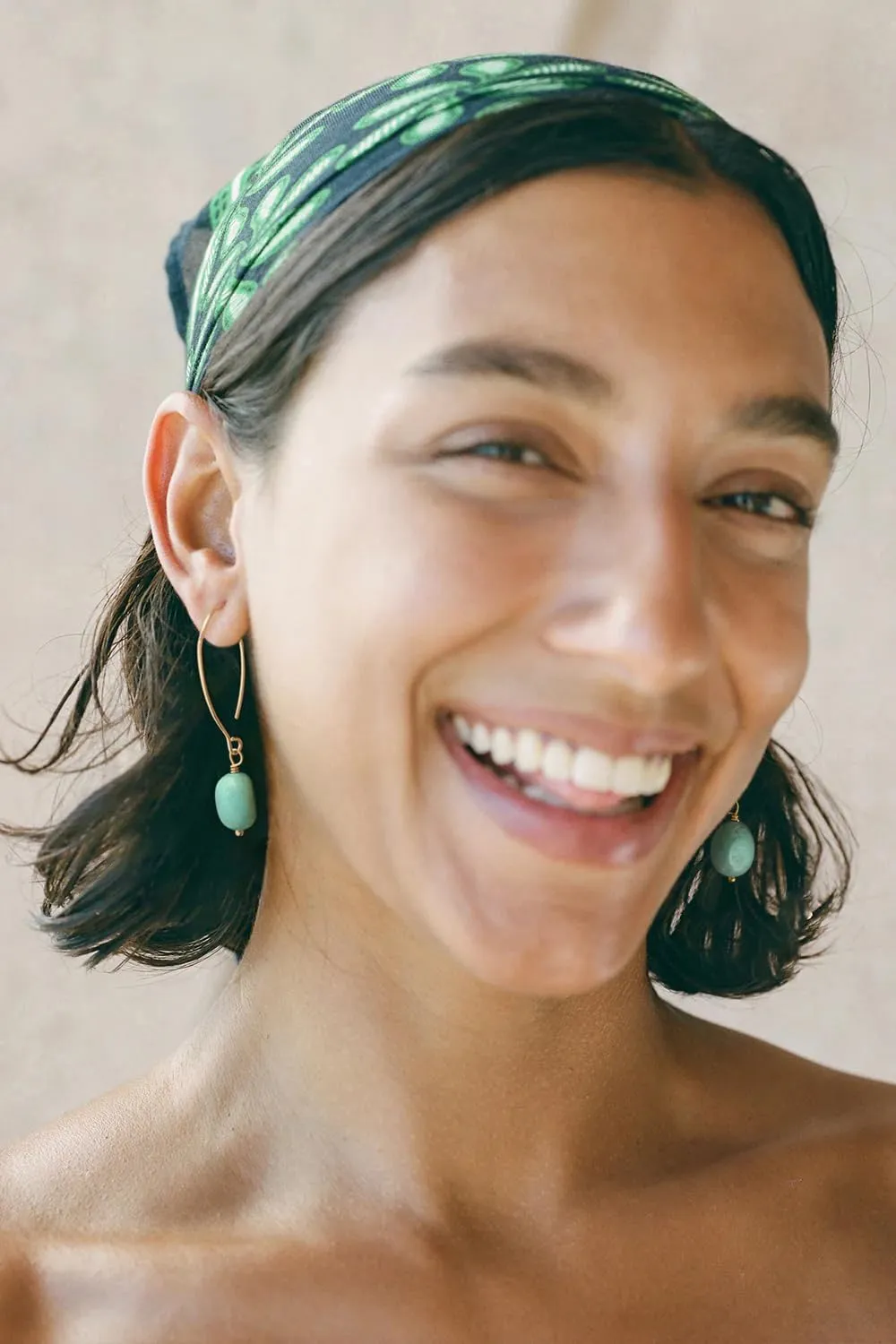 Geometric Drop Dangle Earrings Boho Statement Long Hoops 18k Gold Plated Lightweight Earrings for Women Girls
