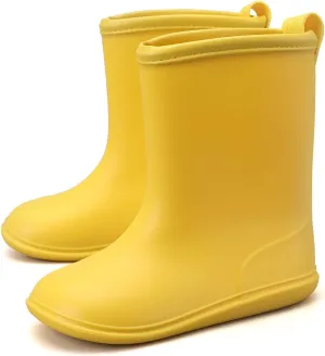 GIGIDIDI girls Rainy Day Garden School Waterproof Rain Boots