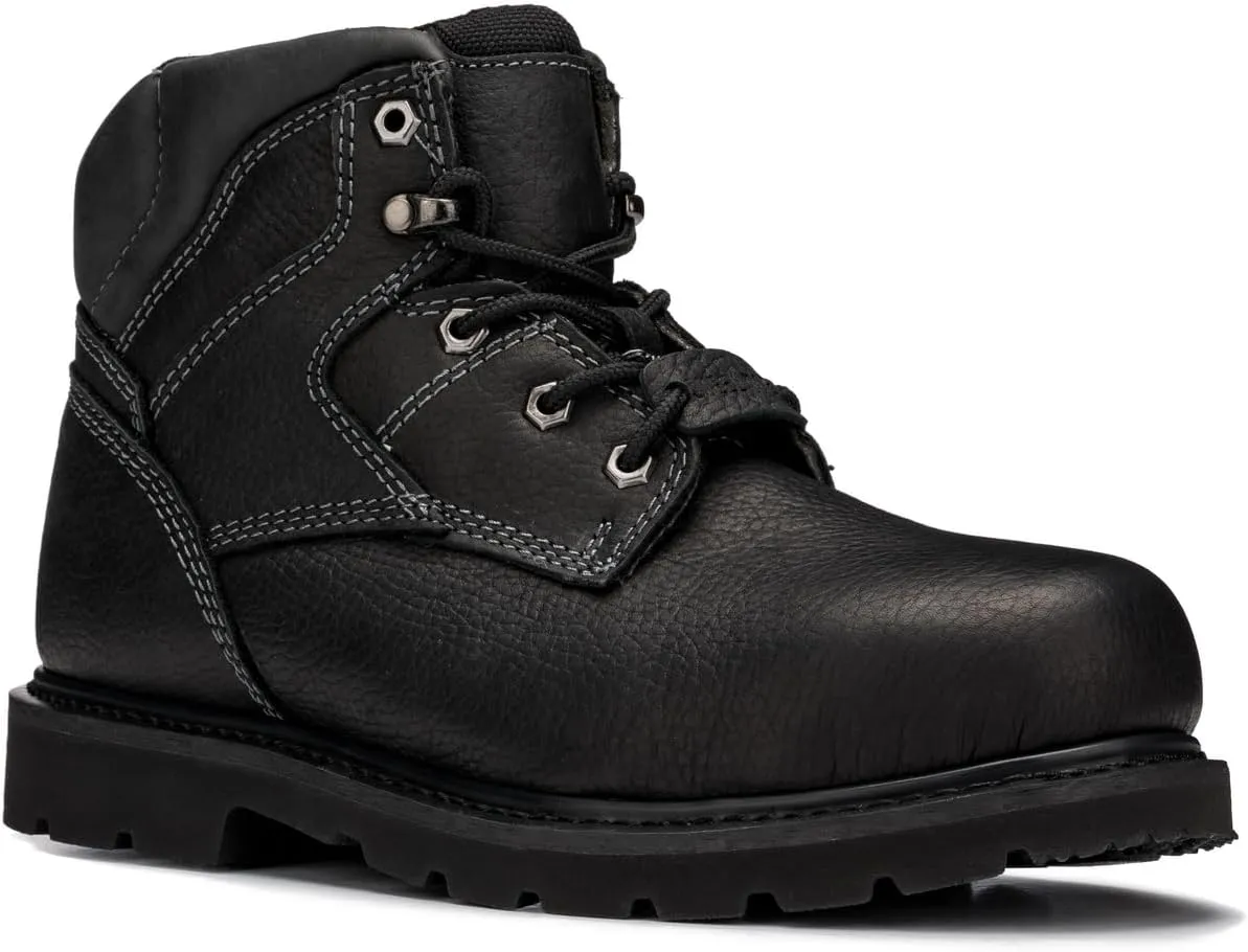 Golden Fox 6" Industrial Pro Safety Toe Work Boots | Men's Steel Toe Construction