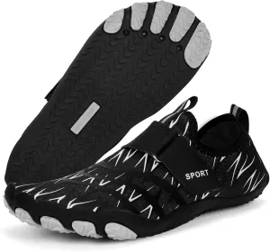 Hike Barefoot Shoes Womens Mens, Pro Water Shoe Women Men Footwear Barefoot Hike Shoes for Travel, Wide Toe Box Non-Slip Breathable Zero Drop Shoe