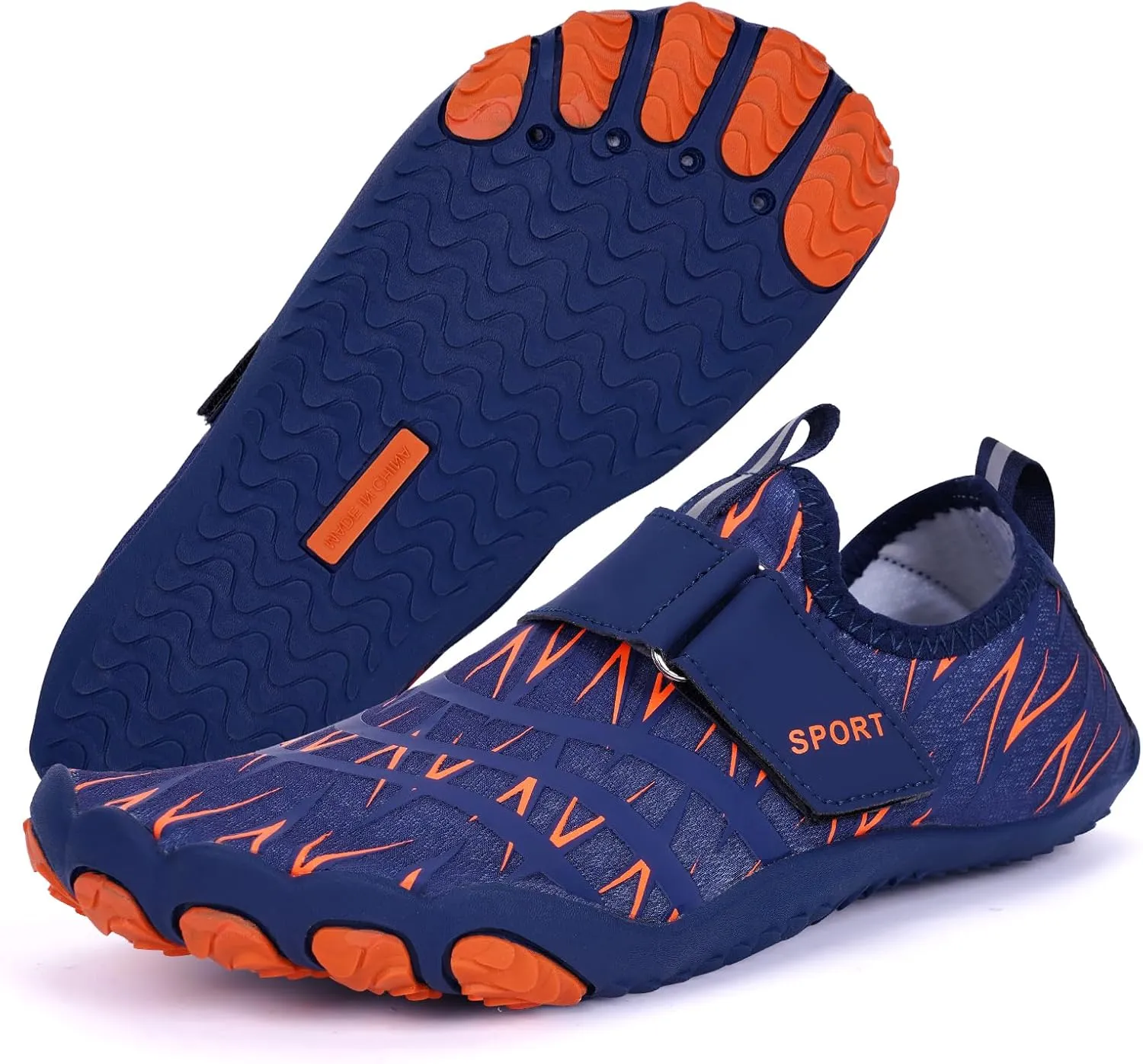 Hike Barefoot Shoes Womens Mens, Pro Water Shoe Women Men Footwear Barefoot Hike Shoes for Travel, Wide Toe Box Non-Slip Breathable Zero Drop Shoe