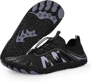 Hike Barefoot Shoes Womens Mens, Pro Water Shoe Women Men Footwear Barefoot Hike Shoes for Travel, Wide Toe Box Non-Slip Breathable Zero Drop Shoe