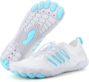 Hike Barefoot Shoes Womens Mens, Pro Water Shoe Women Men Footwear Barefoot Hike Shoes for Travel, Wide Toe Box Non-Slip Breathable Zero Drop Shoe