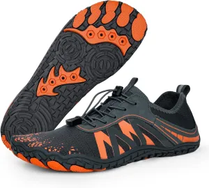 Hike Barefoot Shoes Womens Mens, Pro Water Shoe Women Men Footwear Barefoot Hike Shoes for Travel, Wide Toe Box Non-Slip Breathable Zero Drop Shoe