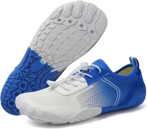 Hike Barefoot Shoes Womens Mens, Pro Water Shoe Women Men Footwear Barefoot Hike Shoes for Travel, Wide Toe Box Non-Slip Breathable Zero Drop Shoe