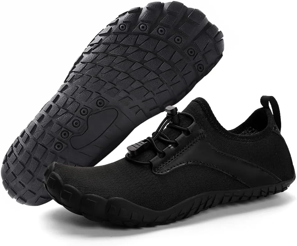 Hike Barefoot Shoes Womens Mens, Pro Water Shoe Women Men Footwear Barefoot Hike Shoes for Travel, Wide Toe Box Non-Slip Breathable Zero Drop Shoe