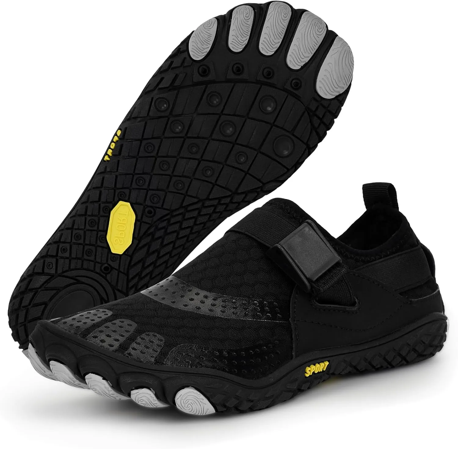 Hike Barefoot Shoes Womens Mens, Pro Water Shoe Women Men Footwear Barefoot Hike Shoes for Travel, Wide Toe Box Non-Slip Breathable Zero Drop Shoe