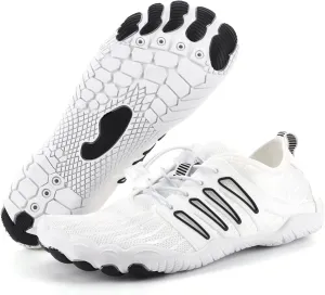 Hike Barefoot Shoes Womens Mens, Pro Water Shoe Women Men Footwear Barefoot Hike Shoes for Travel, Wide Toe Box Non-Slip Breathable Zero Drop Shoe