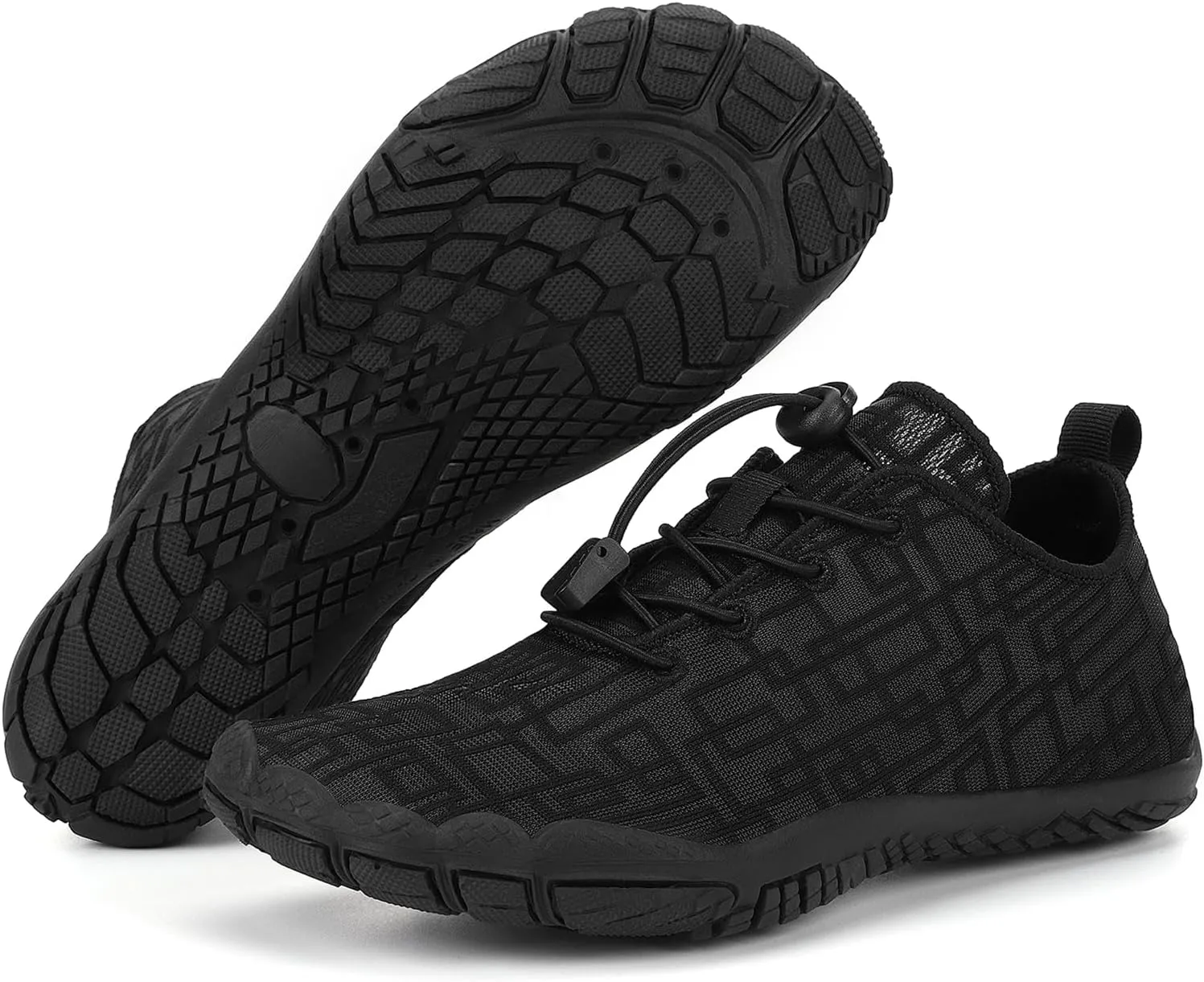 Hike Barefoot Shoes Womens Mens, Pro Water Shoe Women Men Footwear Barefoot Hike Shoes for Travel, Wide Toe Box Non-Slip Breathable Zero Drop Shoe