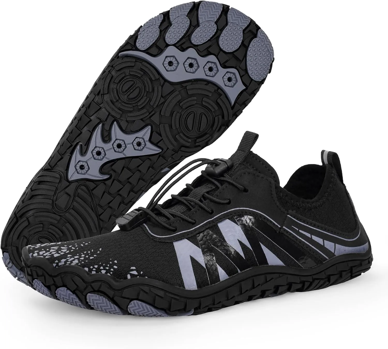 Hike Barefoot Shoes Womens Mens, Pro Water Shoe Women Men Footwear Barefoot Hike Shoes for Travel, Wide Toe Box Non-Slip Breathable Zero Drop Shoe
