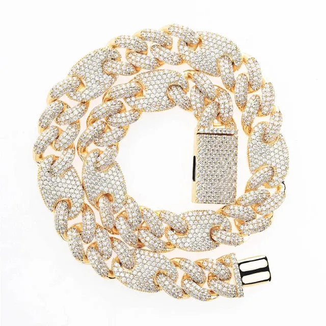Iced Out Cubic Zirconia Necklace