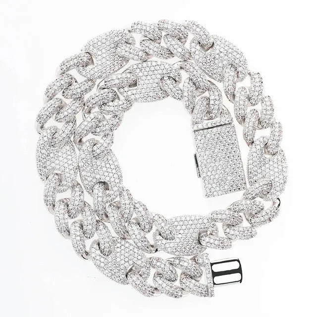 Iced Out Cubic Zirconia Necklace