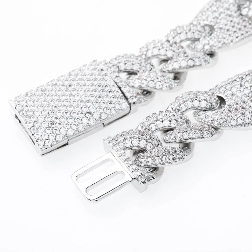 Iced Out Cubic Zirconia Necklace