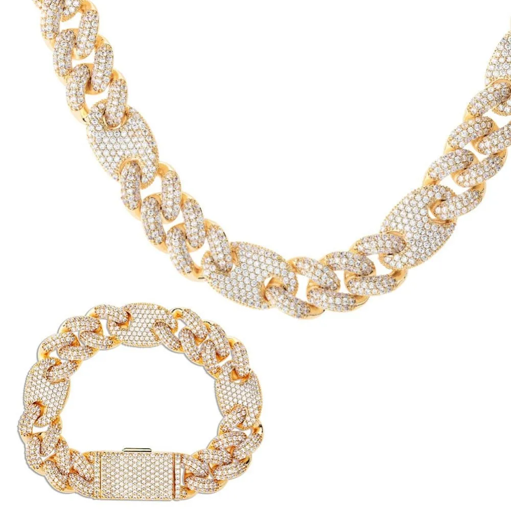 Iced Out Cubic Zirconia Necklace