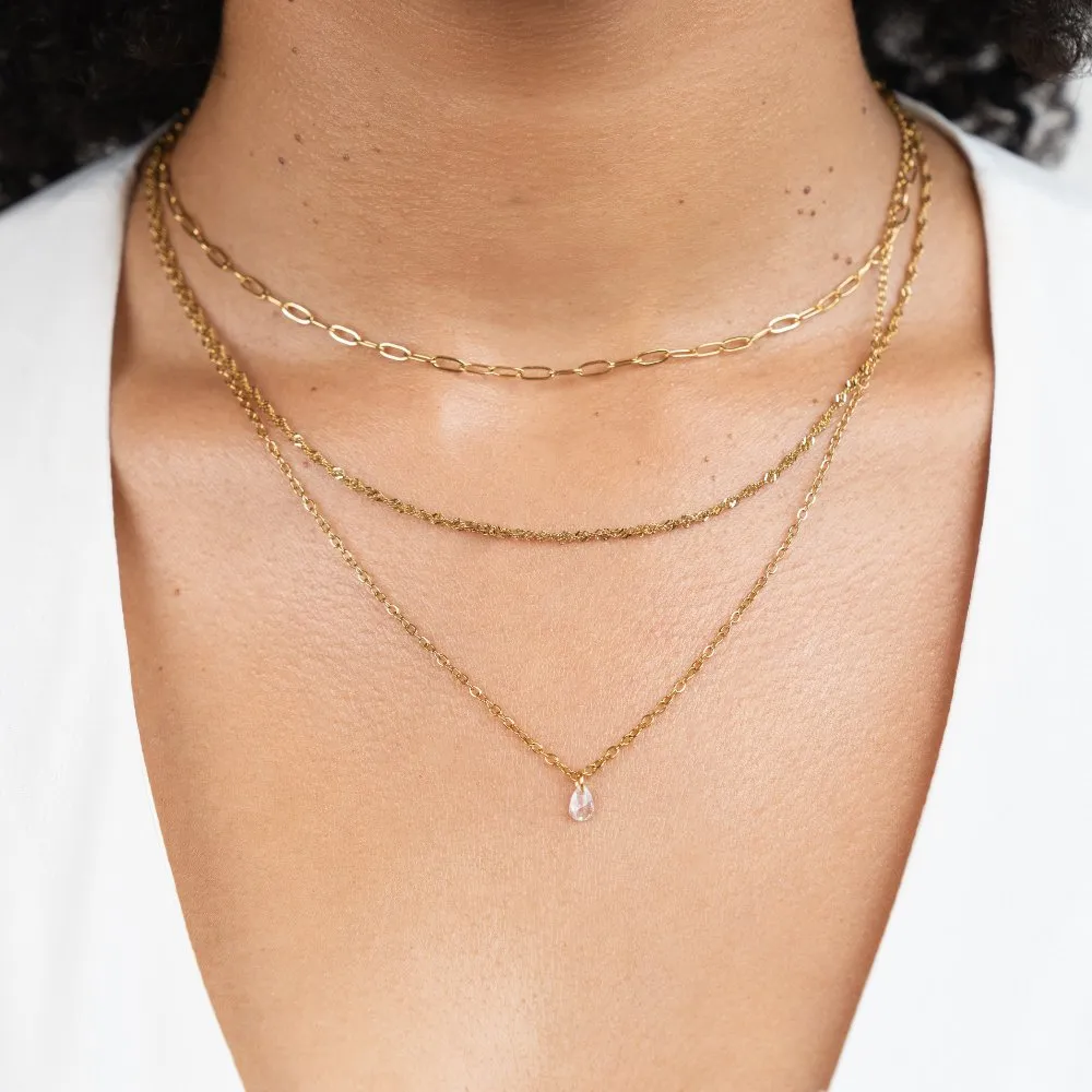 Jana Triple Chain Necklace