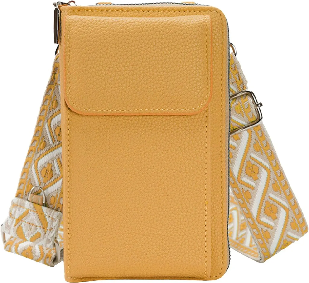 Japanese New Crossbody Bag With Small Design For Women's Shoulder Bag Trendy Phone Bag Mens Bags (Yellow, One Size) women's wristlet handbags
