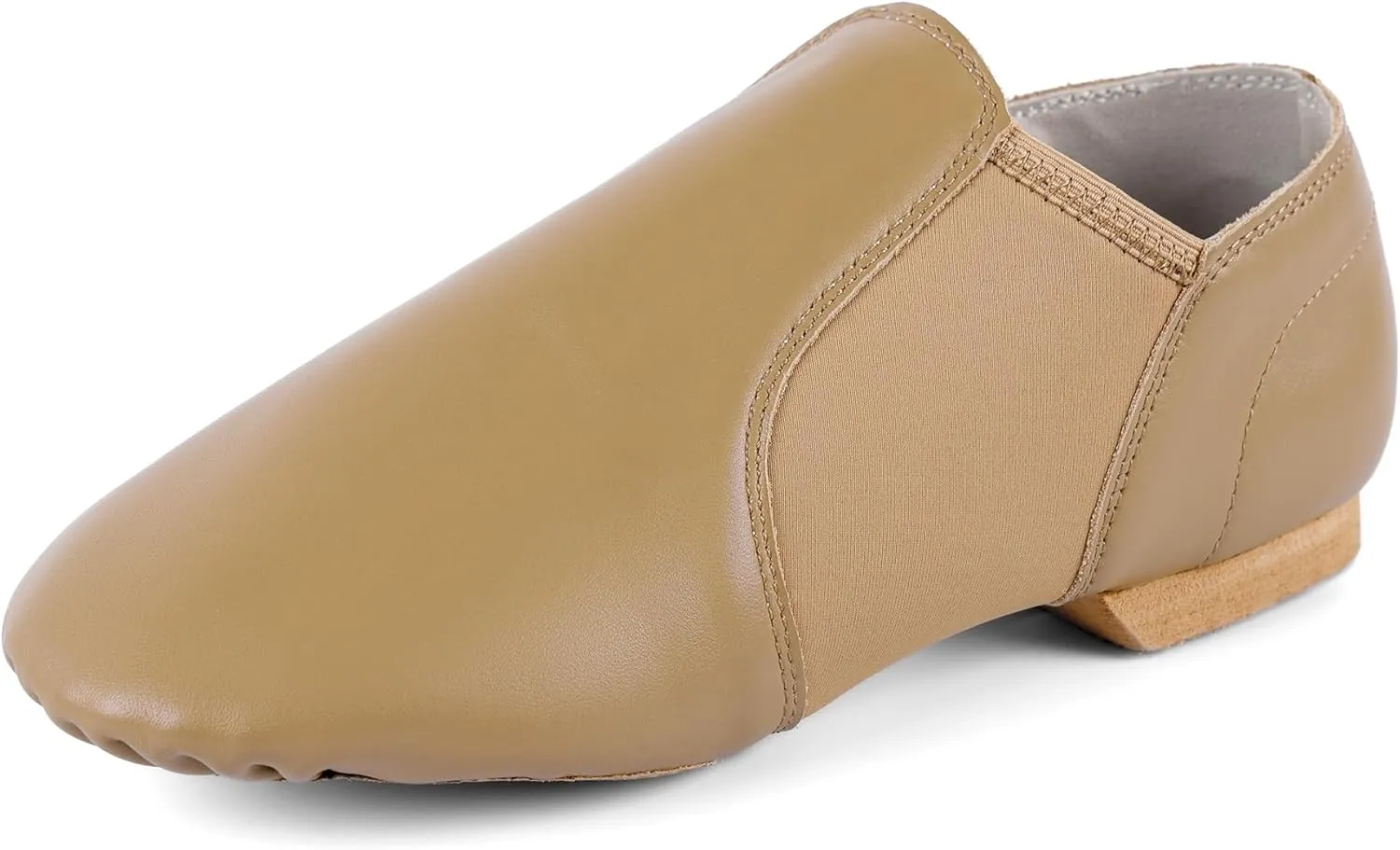 Jazz Shoe PU Leather Upper Girls and Boys Slip-on Dance Shoes (Toddler/Little Kid/Big Kid)