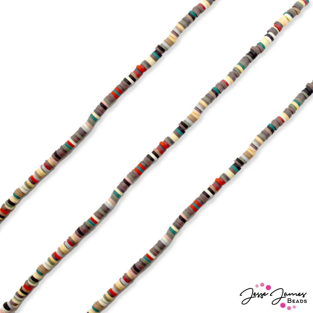 JJB Heishi Bead Strand in Christmas Tree