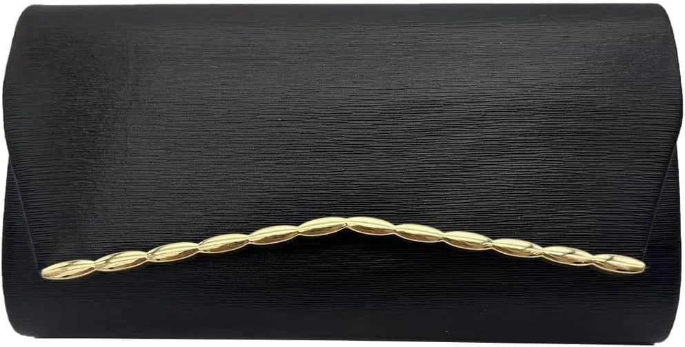 JYG Clutch Purse for Women Elegant Evening Bags Envelope Shoulder Crossbody Bag with Chain for Wedding Party