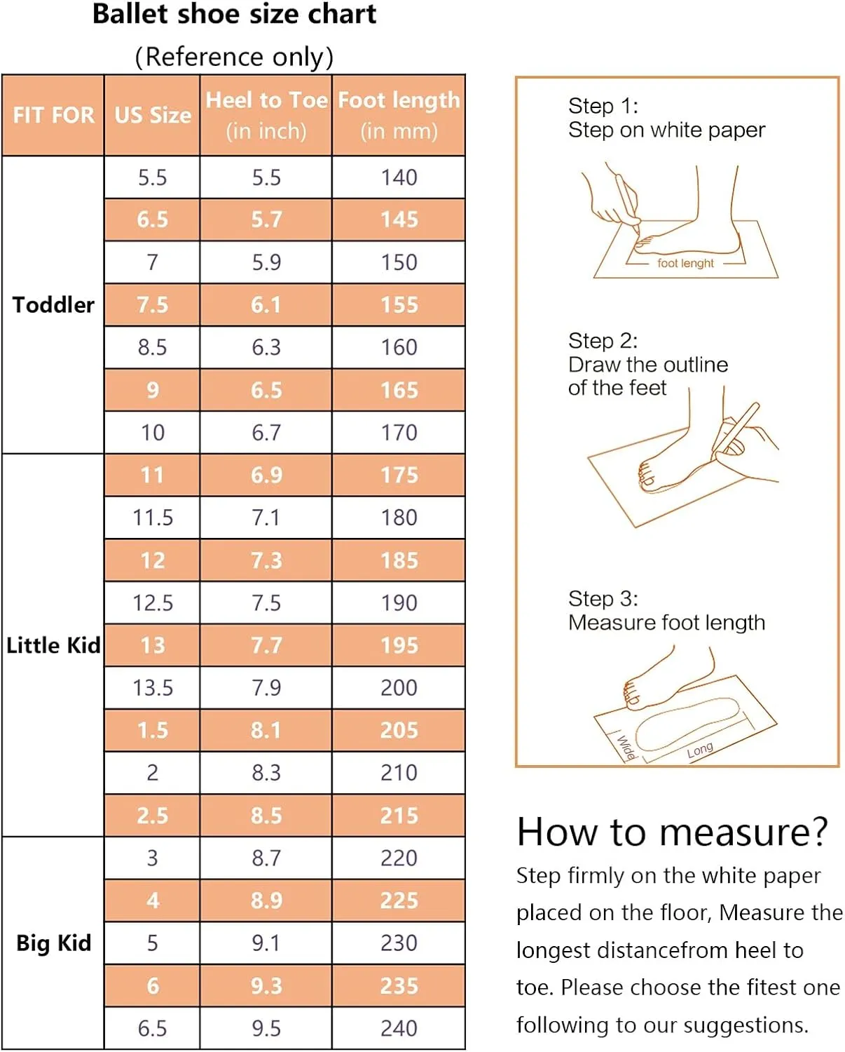 Kids Ballet Slippers, Split Sole Practice Dance Shoes for Toddler, Girls Yoga Flat Shoes