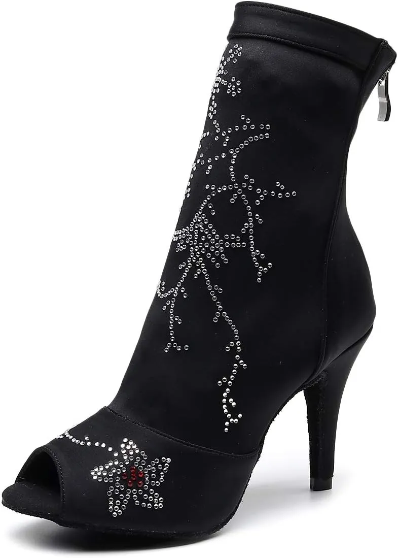 Ladies Ballroom Dance Shoes Salsa Basata Latin Shoes Shoes Wedding Shoes Social Meeting Indoor Outdoor High Heels