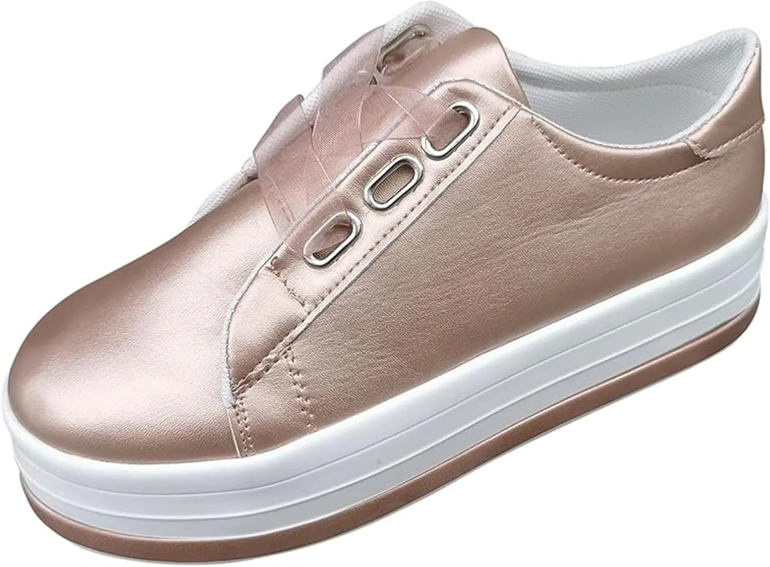 Ladmiple Shoes For Women Sneakers Slip Ons Low Top Casual Walking Canvas Shoes Dressy Summer Fashion Flats Loafers