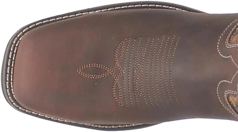 Laredo Mens Stringfellow 11 Inch Waterproof Steel Toe Work Safety Shoes Casual - Brown
