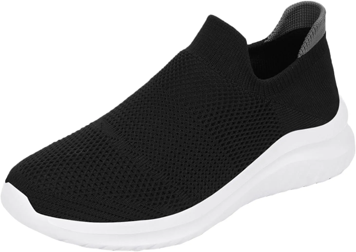 Lightweight Work Shoes for Men Comfortable Breathable Lightweight Tennis Shoe Outdoor Non Slip Jogging Sneakers