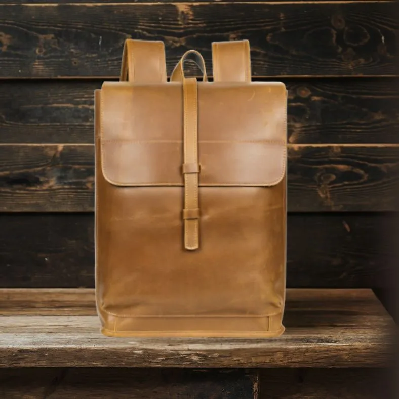 LUGANO | Leather Business Backpack